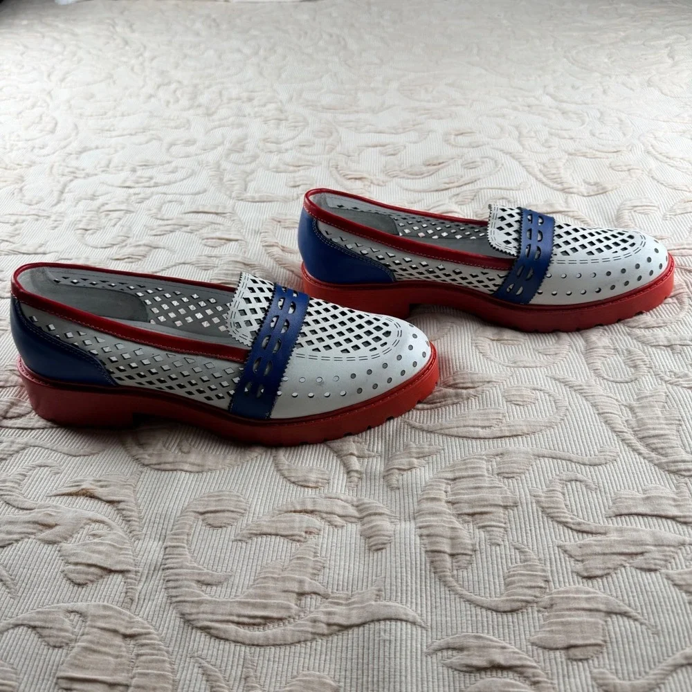 Girotti leather loafers